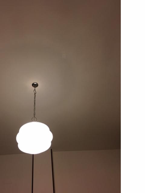 Lampadario acceso anni 70